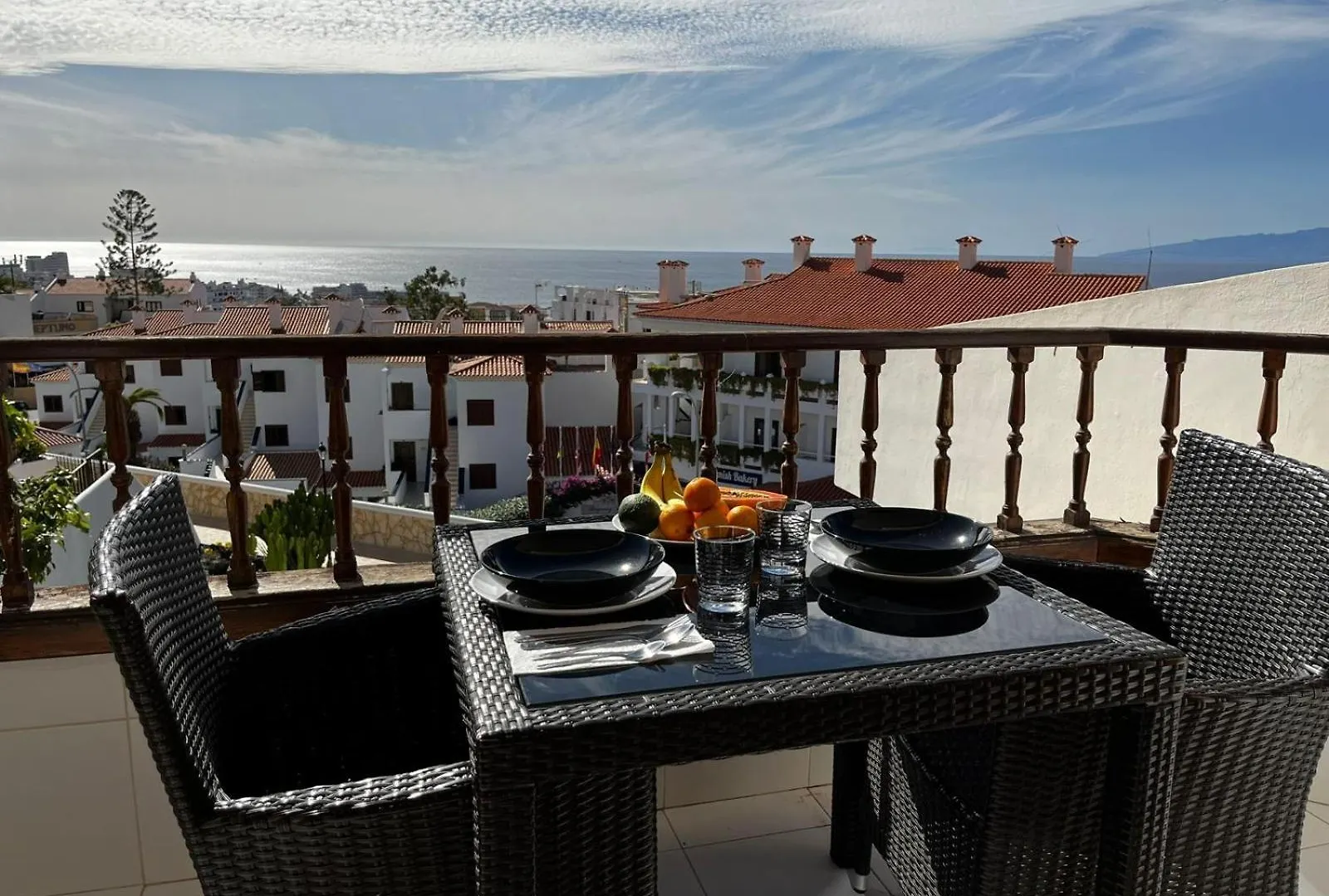 Panoramic Sea View - Apartment Bouganvillas 阿德耶